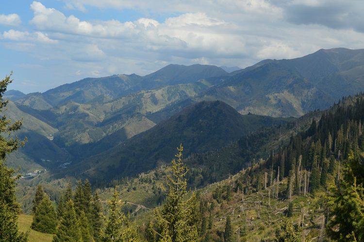 Gebirge um Almaty