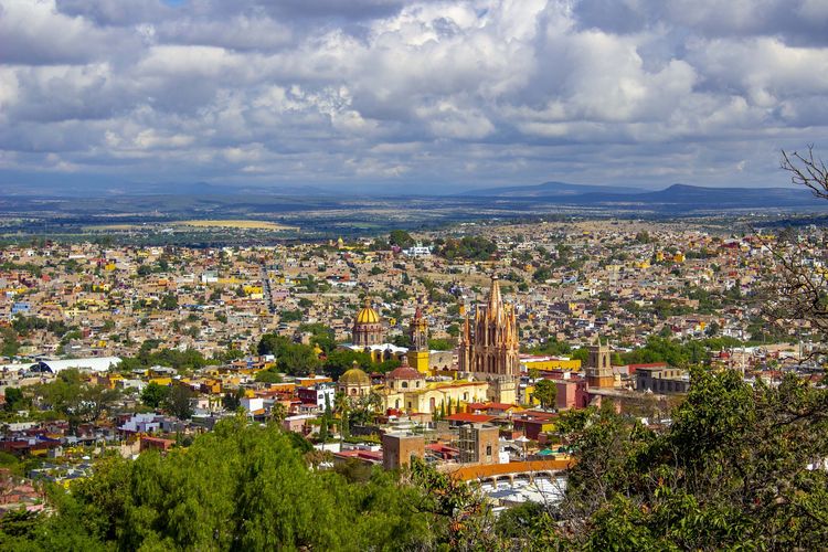 Mexikanisches Stadtbild