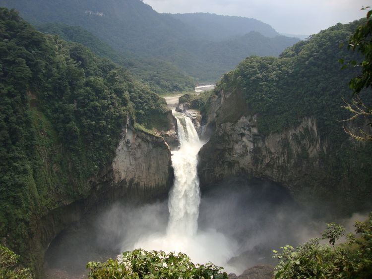 Paílón del Diablo Wasserfall