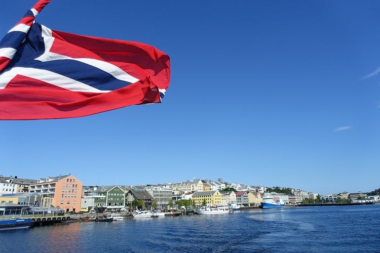 Norwegische Küste