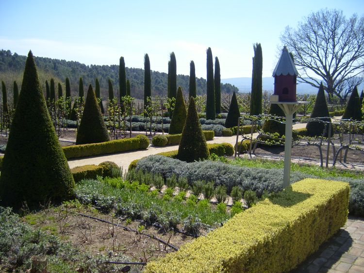 Garten von Val Joanis